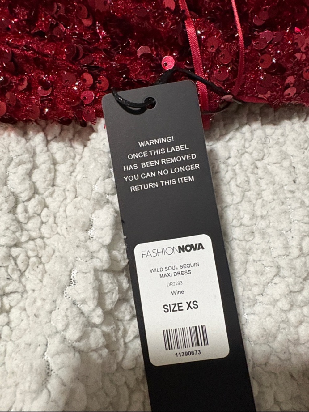 Fashion Nova Wild Soul Sequin Maxi Dress - Picture 8 of 8